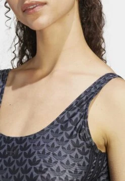 Adidas Originals Monogram 3 Stripes - Maillot De Bain - Black -ASOS 3770aef3346f4746aa47ef34a416ff13