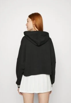 Adidas Originals Adicolor 70S Cropped Hoodie - Sweatshirt - Black -ASOS 379230abdb3343a79a256910bb07159e