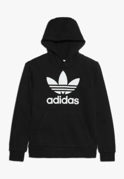 Adidas Originals Trefoil Junior Unisex - Sweat À Capuche - Black/White
