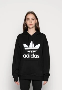 Adidas Originals Sweat À Capuche - Black/White