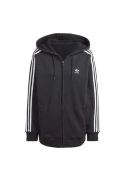 Adidas Originals Adicolor Classics 3-Stripes - Sweat Zippé - Black -ASOS 3881e60e63ac49d49e7b6165a9d349da