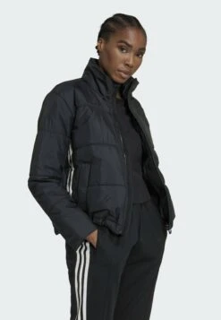 Adidas Originals Short Puffer - Veste D'Hiver - Black -ASOS 38b3c54305984625ad212c1ef9459116