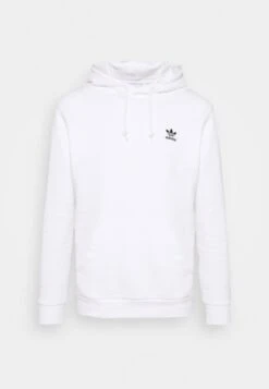 Adidas Originals Essential Hoody Unisex - Sweat À Capuche - White/Black -ASOS 390a3505363849a0874223ab7652d6dc