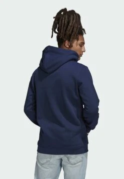 Adidas Originals Trefoil - Sweat À Capuche - Blue -ASOS 3a8f41305083476993fb0e7af1b71c38