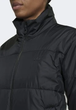 Adidas Originals Short Puffer - Veste D'Hiver - Black -ASOS 3a93bc6c01894ff290d40aab3a135040