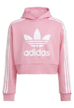Adidas Originals Cropped Hoodie - Sweat À Capuche - Bliss Pink