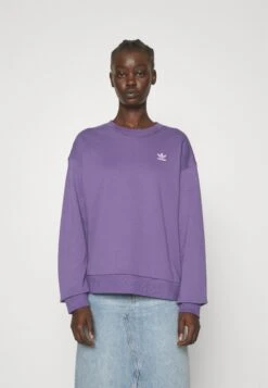 Adidas Originals Sweatshirt - Tech Purple -ASOS 3b89f2fe22ac4444bba3676dd3b071c4