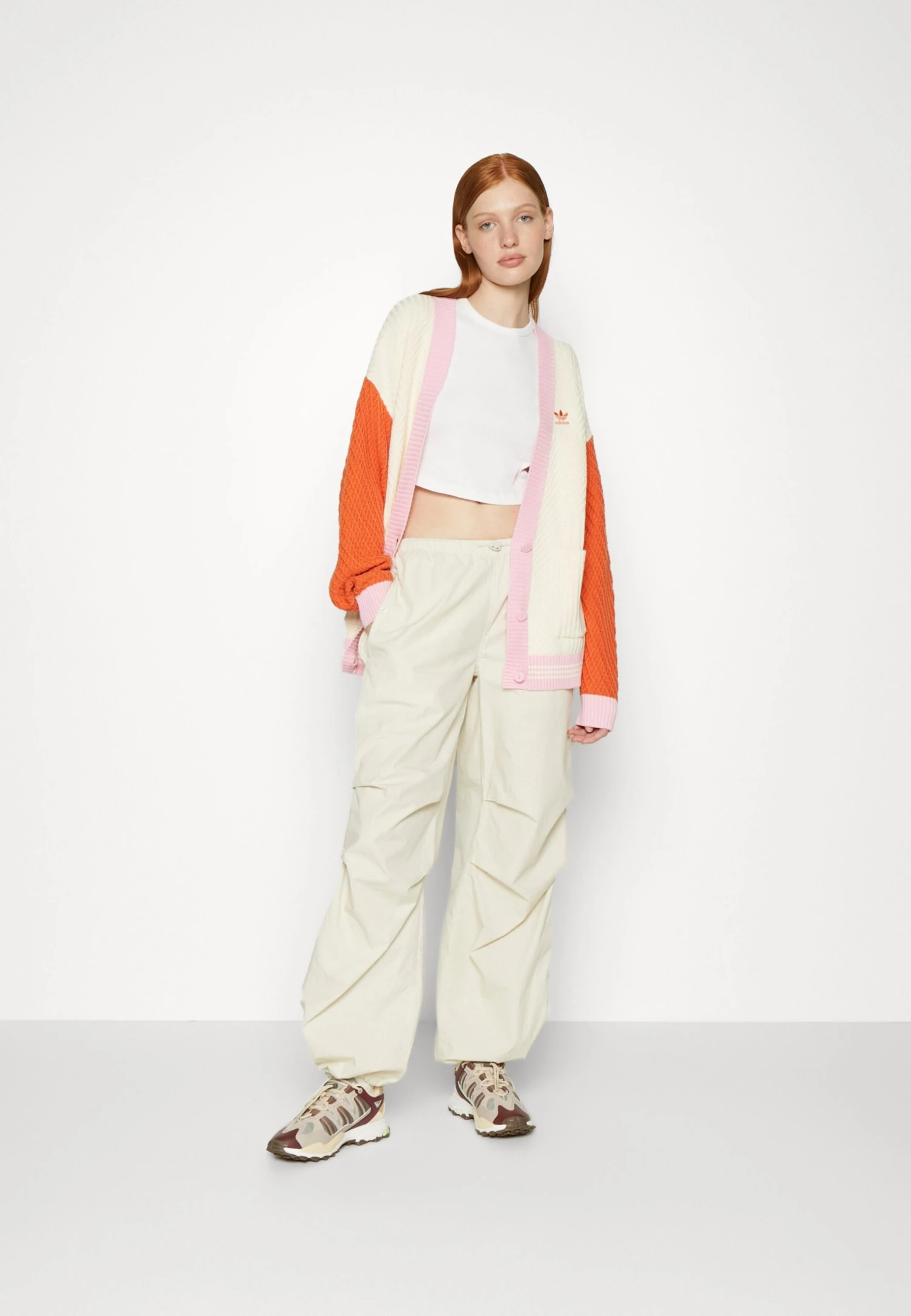 Adidas Originals Adicolor 70S Cardigan - Gilet - White 3 Adidas Originals Adicolor 70S Cardigan - Gilet - White – Image 3