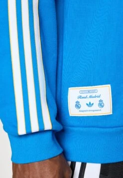Adidas Originals REAL MADRID ICON SWEAT - Article De Supporter D'équipe De Club - Bluebird/white -ASOS 3c0697caceae4971957fcb509cd4d3f7