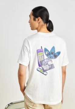 Adidas Originals Multi Tee - T-Shirt Imprimé - White