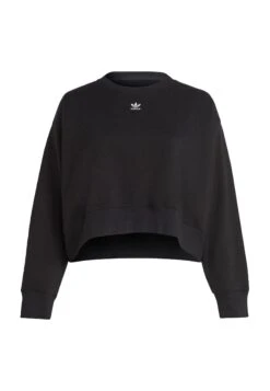 Adidas Originals Adicolor Essentials Crew - Sweatshirt - Black -ASOS 3c297289782e43ac90db52c9f9b6c518