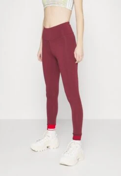 Adidas Originals Originals Cuff - Legging - Shadow Red -ASOS 3c7af5efca8d4408a8ef1b12a666bdb2