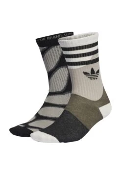Adidas Originals Marimekko Mid Crew Socks 2 Pairs - Chaussettes - Black Cloud White