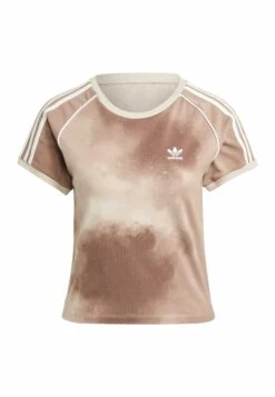 Adidas Originals Colour Fade Stripes - T-Shirt Imprimé - Beige -ASOS 3e7b7bafab174aa1873eb36b57e86cea