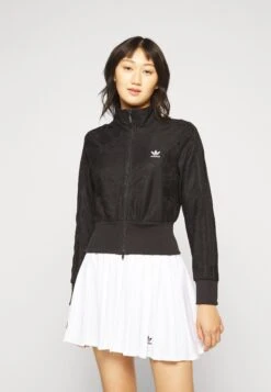 Adidas Originals Track Top - Veste De Survêtement - Black -ASOS 3f21dfc5507342d886b4186e01ec4868