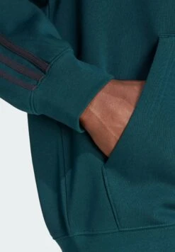 Adidas Originals BAGGY HOODIE - Sweat Zippé - Aurora Ivy/black -ASOS 3f42258cd03d4936b167a9b76a808a01