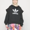 Adidas Originals Always Original Trefoil Hoodie 2-In-1 - T-Shirt Imprimé - Black