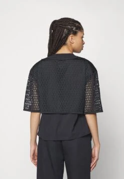 Adidas Originals Big Logo Tee 2 In 1 - T-Shirt Imprimé - Black -ASOS 3fe2343a7c21412ca61a6333e39c2be7