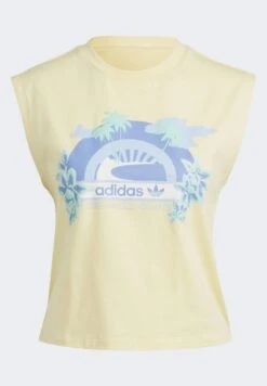 Adidas Originals Slvles Grfx - T-Shirt Imprimé - Almost Yellow -ASOS 3ff93e9a6a3e4d5490b4a8901bb74402