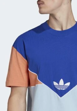 Adidas Originals T-Shirt Imprimé - Semi Lucid Blue/Clear Sky/Hazy Copper -ASOS 4093090d083e43cfaf90e908e58d692c