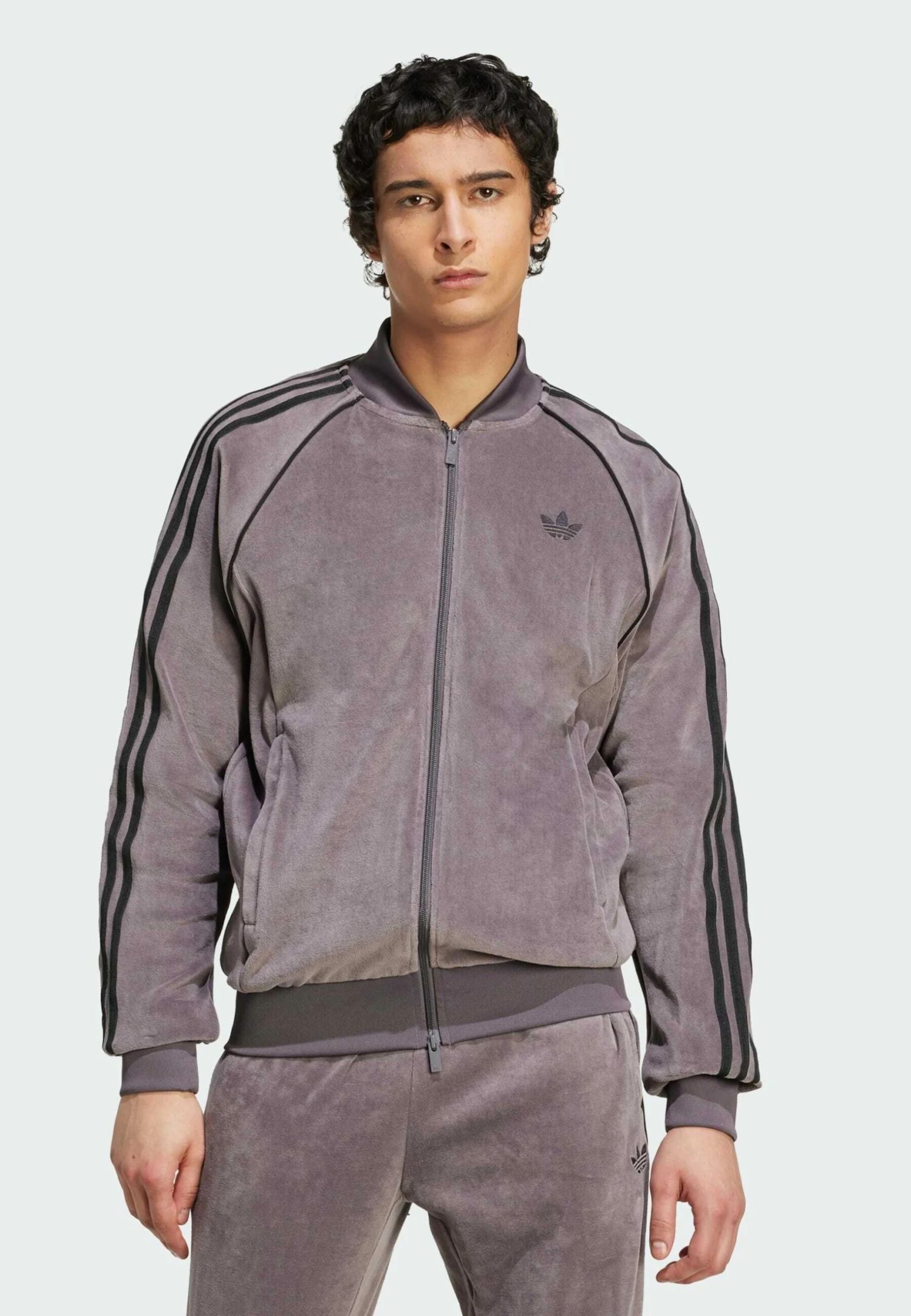 Adidas Originals TRACK - Blouson Bomber - Grey Strata 1 Adidas Originals TRACK - Blouson Bomber - Grey Strata