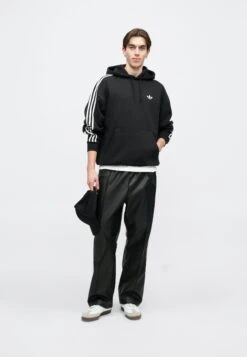 Adidas Originals HOODY LOOSE - Sweatshirt - Black -ASOS 41adb6c310014b9d92bdc632db8a7d5b