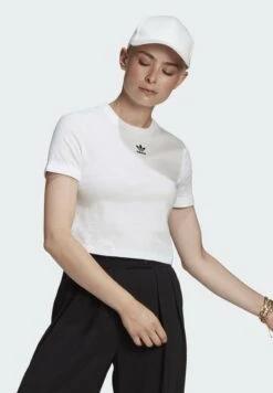 Adidas Originals Top Adicolor Originals Regular T-Shirt - T-Shirt Imprimé - White