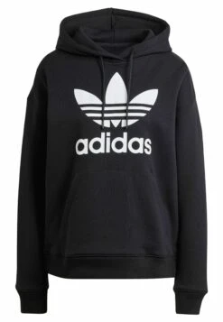 Adidas Originals Trefoil - Sweat À Capuche - Black -ASOS 44c780f5ae704293838a1487ed2a454a
