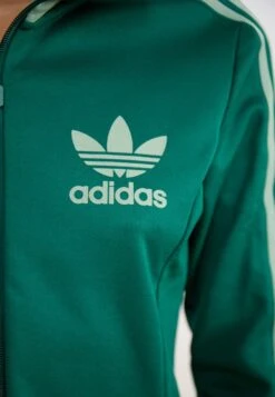 Adidas Originals TRACK DRESS - Robe De Jour - Collegiate Green -ASOS 453fadbbc0204585944e707395279e01