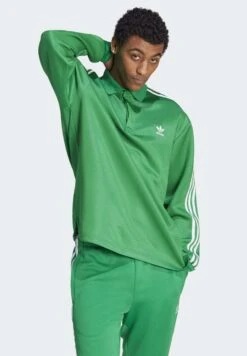 Adidas Originals Polo - Silver Met./Green