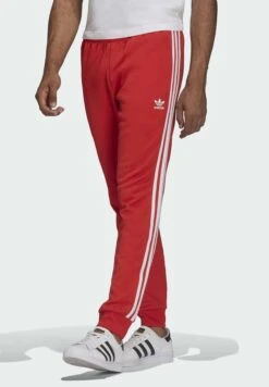 Adidas Originals Adicolor Classics Superstar - Pantalon De Survêtement - Red