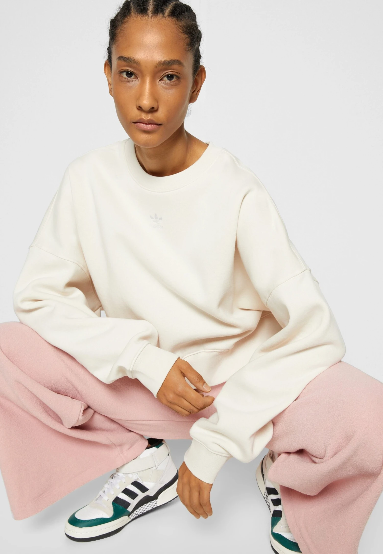 Adidas Originals Sweatshirt - White 6 Adidas Originals Sweatshirt - White – Image 6