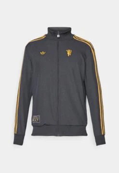 Adidas Originals MANCHESTER UNITED ICON TRACK TOP - Sweat Zippé - Utility Black -ASOS 47ef033e406a49438411c2f44caff170