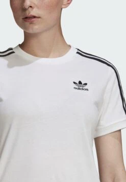 Adidas Originals 3 Stripes - T-Shirt Imprimé - White 10 Adidas Originals 3 Stripes - T-Shirt Imprimé - White -ASOS 481bd83e8c7543b2b28ac7eaf60673de
