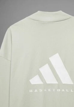 Adidas Originals One Bb L/S Tee - T-Shirt À Manches Longues - Halo Green Halo Green Halo Green -ASOS 49b7f10714754a899184df3e5e8df3b1