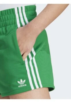 Adidas Originals 3 Stripess - Short - Green -ASOS 4a039bf708d64278a5cb1e10b69bb395