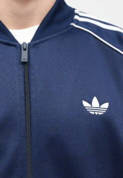 Adidas Originals LOOSE - Blouson Bomber - Night Indigo White -ASOS 4a5793676d9f460b91528c087d5dd7b5