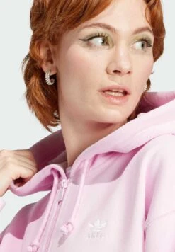 Adidas Originals Essentials Full Boyfriend Hoodie - Sweat Zippé - Orchid Fusion -ASOS 4ae63d69767e45eb82908bfd407bb37d