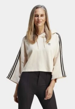 Adidas Originals Cropped - Sweat À Capuche - White