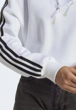 Adidas Originals Classics Crop - Sweatshirt - White -ASOS 4be5965db97b4ca3997ae82df2a5725d