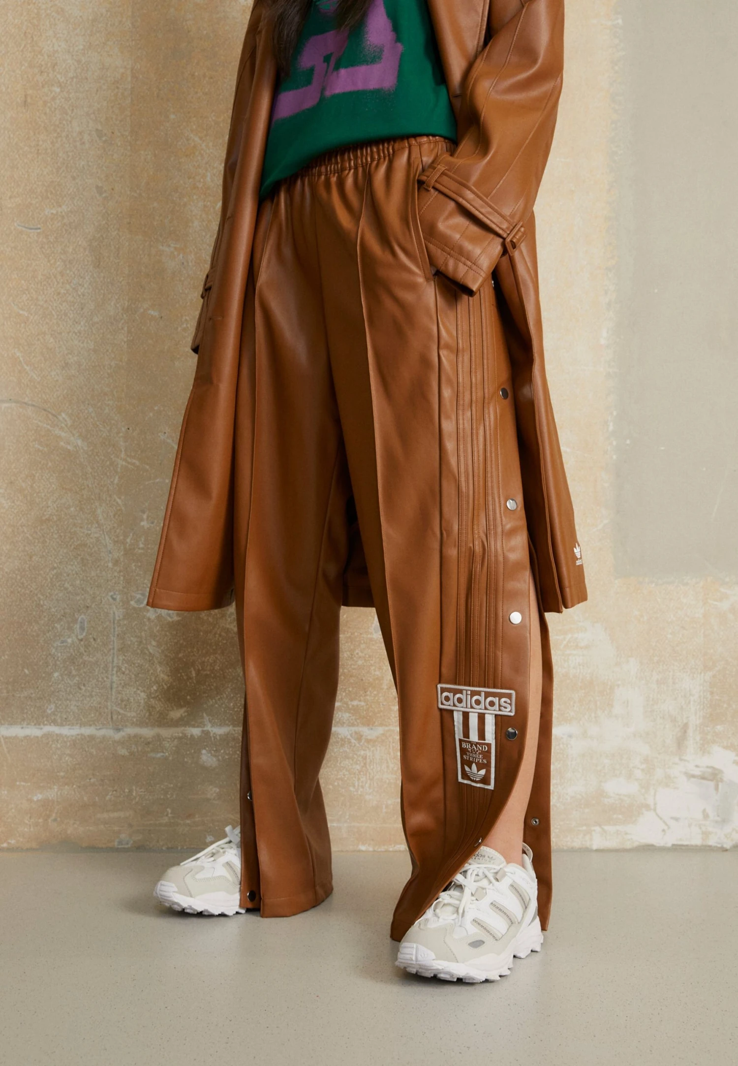 Adidas Originals Adibreak - Pantalon Classique - Wild Brown 1 Adidas Originals Adibreak - Pantalon Classique - Wild Brown