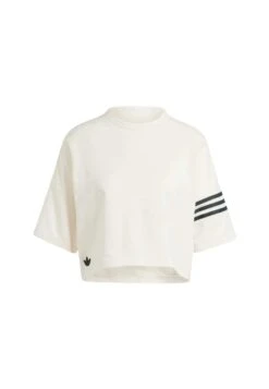 Adidas Originals Neuclassics - T-Shirt Imprimé - White Black -ASOS 4e54ccad8111457489d95f852d51852e