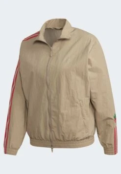 Adidas Originals Track - Veste De Survêtement - Trace Khaki/Multicolor -ASOS 4ff35b5cf9064317bd0a44158c99d553