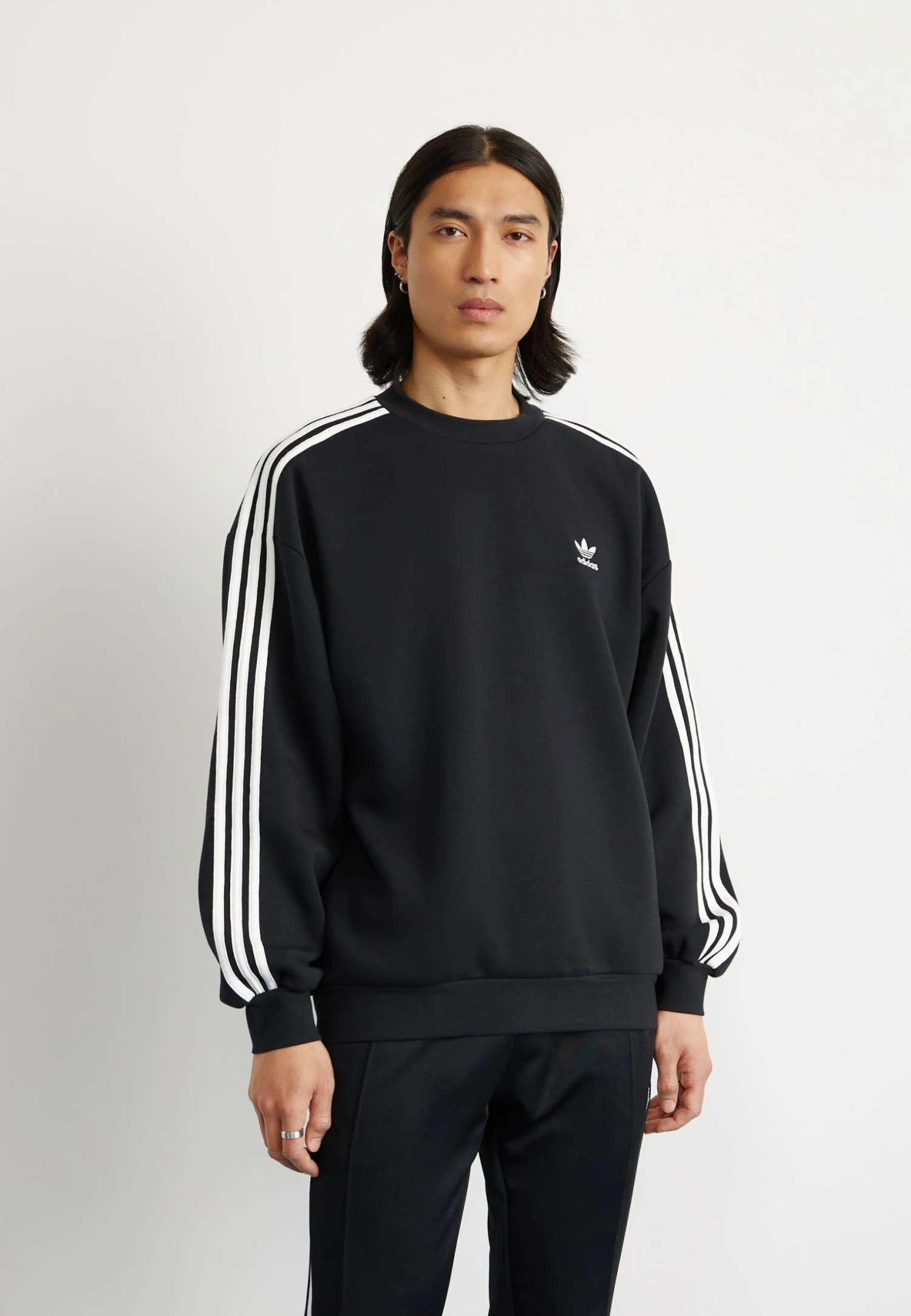 Adidas Originals OVERSIZE CREW - Sweatshirt - Black 1 Adidas Originals OVERSIZE CREW - Sweatshirt - Black
