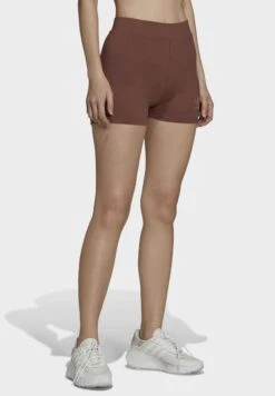 Adidas Originals Luxe - Short - Brown -ASOS 5130df9b8bd34f008aa03d10f5588c4a