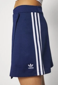 Adidas Originals Jupe Trapèze - Dark Blue/White -ASOS 52c5eeaa0583444eadad5a80d4cf676d