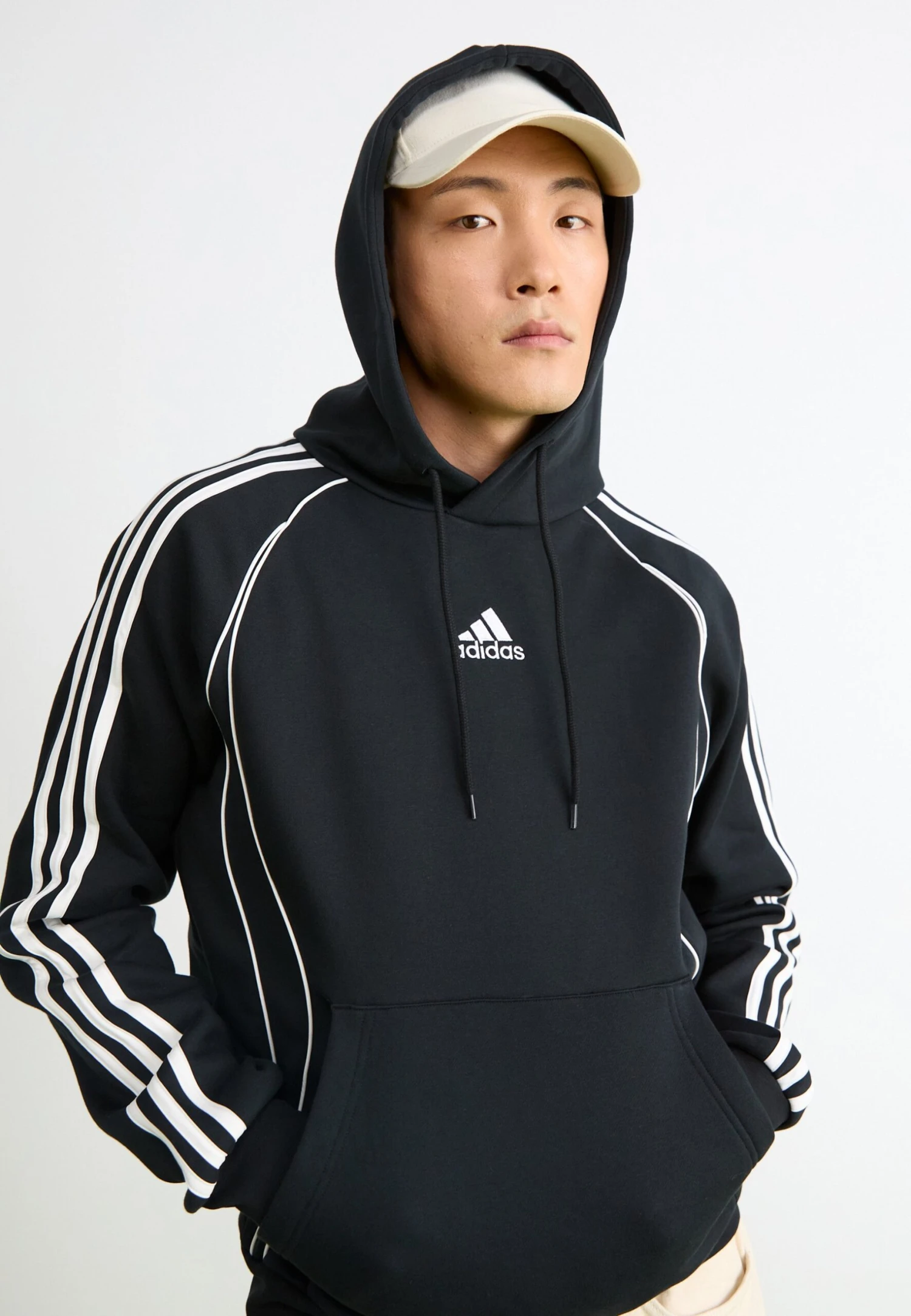 Adidas Originals TEAMGEIST - Sweatshirt - Black White 4 Adidas Originals TEAMGEIST - Sweatshirt - Black White – Image 4