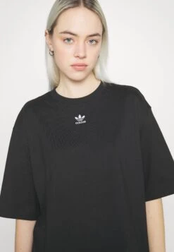 Adidas Originals Essentials - T-Shirt Basique - Black -ASOS 534dc614e18441a6a8da7a14181eff40