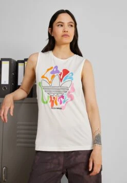 Adidas Originals Pride Tank - Débardeur - Off-White