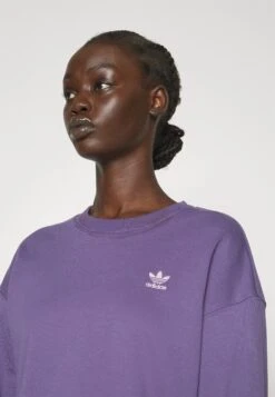 Adidas Originals Sweatshirt - Tech Purple -ASOS 55338b6f2d96465f80673306adee78df